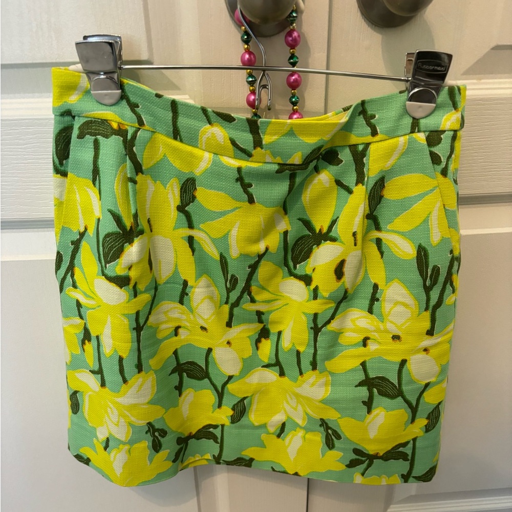 Jcrew floral skirt